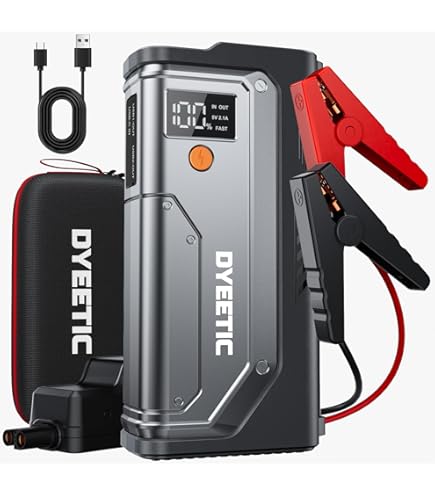 バッテリー上がりのエンジン始動に ジャンプスターター(完動品)BIUBLE 21800mAh大容量 3000Aピーク電流 (最大8.0Lガソリン・6.5Lディーゼル車対応) 12V 車用 BIUBLE ジャンプスターター 21800mAh大容量 3000Aピーク電流 (最大8.0L