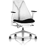 【正規品】 Herman Miller (ハーマンミラー) セイルチェア オフィスチェア ホワイト/オニキス(ブラック) BBキャスター 12年保証 AS1YA23HA N2 65 BB 98 BK 7315