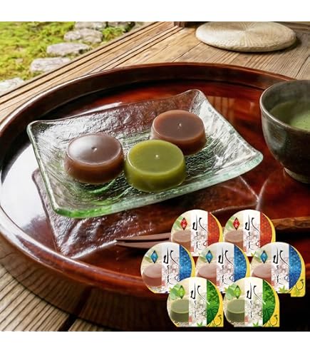 Amazon.co.jp: 清閑院せいかいん 和菓子ギフト吉野本葛 葛水ようかん 3