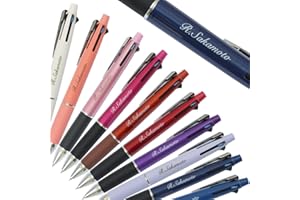 ハンコヤストア 名入れ ボールペン ジェットストリーム4&1 0.5mm 多機能 (ネイビー)