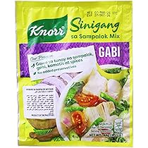 Amazon.co.jp: Knorr Sinigang na may Gabi Recipe Mix Knorr Shinny