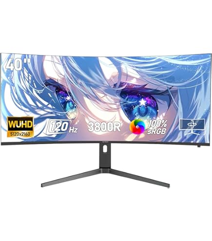 Amazon.co.jp: JAPANNEXT 39.7インチ モニター 5K2K 5120x2160解像度