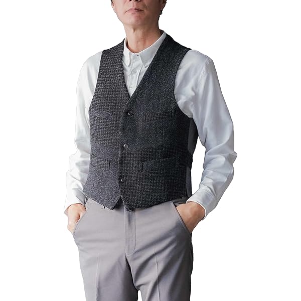 Amazon | [オックスフォード クラシック] ハリスツイードベスト 秋冬
