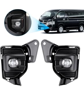 ハイエース２００系4型以降のヘッドライトユニット「社外黒」左右‼️ ハイエース200系4型以降のヘッドライトユニット「社外黒