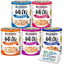 Amazon.co.jp: アイシア 純缶 ミニ 5種各1個セット(65g×3缶) 計15缶