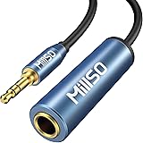 6.3mm標準ジャック ヘッドフォン 変換プラグ MillSO 3.5mmステレオミニプラグ変換ケーブル 1/4インチto 1/8インチ ヘッドホン端子 変換 6.35mmメス→3.5mmオス 変換プラグ 金メッキ ミニプラグ 変換 ヘッドホン/ミキ