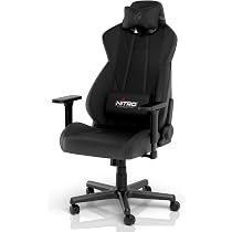 Amazon.co.jp: Nitro Concepts S300 PRO ゲーミングチェア ブラック 