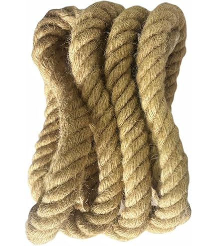 Amazon.co.jp: エバニュー 綱引きゲーム用ロープ麻36mm EKA418 : 産業