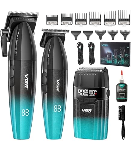 Amazon.co.jp: VGR 001/977/377 3-in-1 バーバーキット クリッパー