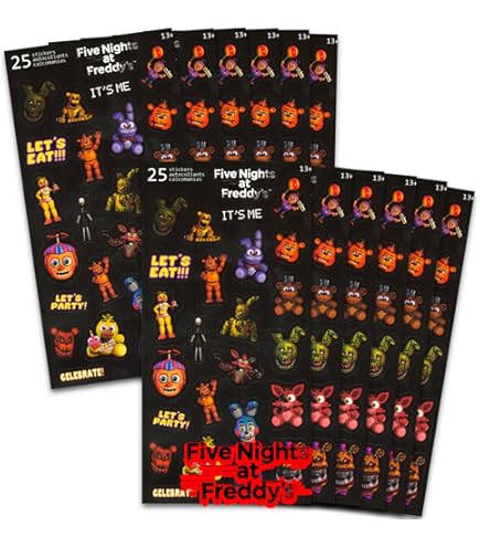 ゴールデンフレディさま　専用　リピ５回目　カッティングステッカー Amazon | Five Nights at Freddy's ステッカーセット - 140+ 