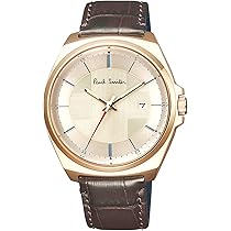 美品✨ポールスミス クローズドアイズ デイト ダークブラウン レザー w300_MO0.jpg