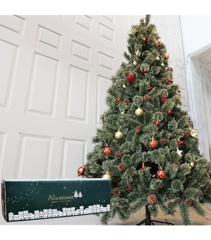 特大　海外製　本物みたいモミの木　クリスマスツリー 約230cm オーナメント付 Amazon.co.jp: HGJH 豪華 クリスマスツリー 特大 北欧 おしゃれ