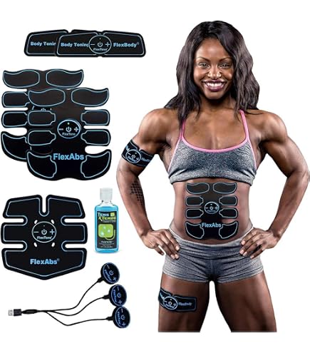 Ceinture Abdominale EMS Tesmed Absolute - Électrostimulation Sans Fil, Rechargeable - Fabriqué En Italie