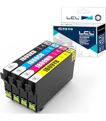 Amazon.co.jp: LCL エプソン用 IB09 IB09KA IB09KB 大容量 顔料