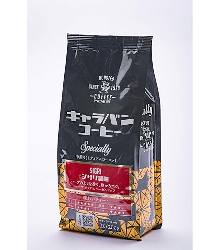 Amazon | キャラバン 小樽珈琲館 運河ブレンド 5袋入 | キャラバン