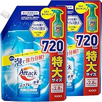 Amazon | 花王 Kao アタック泡スプレー除菌プラス消臭パワー