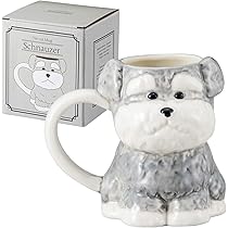 Amazon.co.jp: サンアート かわいい食器 マグカップ シュナウザー