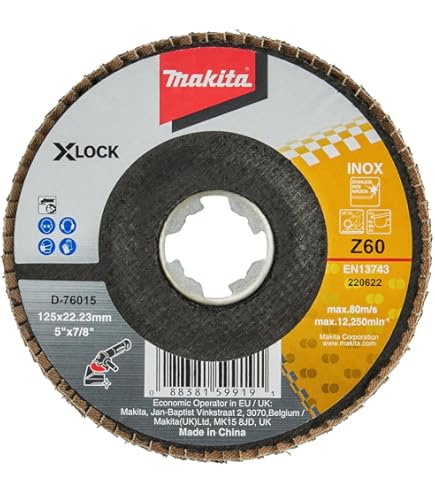 ♡専用 Amazon.co.jp: マキタ T-03894 X-Lock 4‑1/5.1 cm 40 グリット