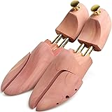 [Sabotenn] シューキーパー シューツリー 高級レッドシダー 24.5-29.5cm対応 革靴用 木製 スニーカー 繋がる木紋 シワ伸ばし 型崩れ防止 調湿・香り メンズ
