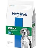 Amazon.co.jp: VetsWell(ベッツウェル) 犬用食事療法食 皮膚ケア 3kg