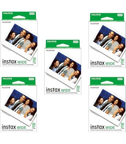フジフイルム 5本セット Amazon | 富士フイルム インスタントカラーフィルム Instax Wide