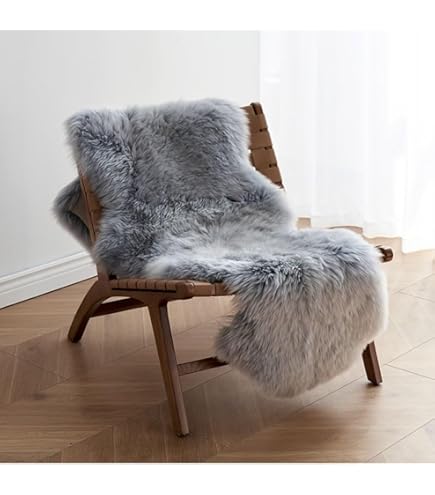 Amazon｜ムートンラグ 天然羊毛本物の毛皮 ラグムートン マット