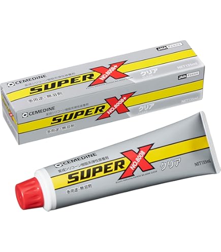 Amazon.co.jp: セメダイン 弾性接着剤 《スーパーX No.8008 NEO》 無