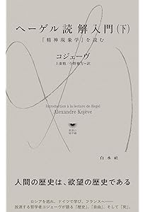 U1145 ヘーゲル読解入門（上）:『精神現象学』を読む (白水Uブックス