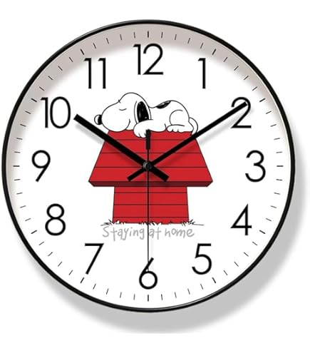 Amazon.co.jp: リズム(RHYTHM) SNOOPY (スヌーピー) 掛け時計