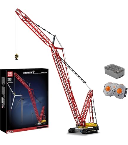Amazon.co.jp: Mould King 17015 テクノロジー クローラー クレーン