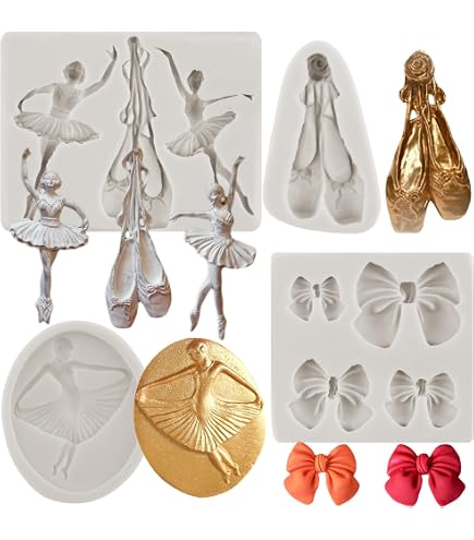 Grandmama's Goodies S121 Ballerina Dress Lollipop Chocolate/Soap Mold – Food Grade PETG Plastic, USA Made - View #8