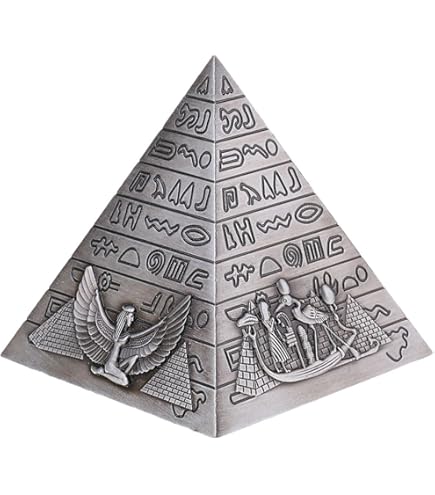 Amazon.co.jp: freneci エジプトのピラミッド置物ピラミッドモデル合金