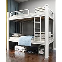 先行予約販売中！二段ベッド　ロフトベッド（S）社員寮 学生寮 WHITE 二段ベッド 分別可能 2段ベッド パイプベッド 子供ベッド 子供部屋