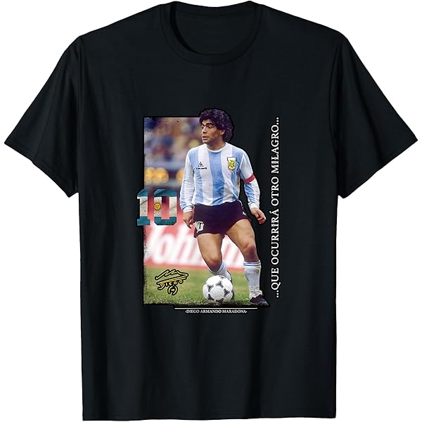 ボカ・ジュニアーズ#10マラドーナTシャツ 61uj8CRicFL.jpg