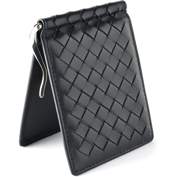 Amazon | [ボッテガヴェネタ] マネークリップ付き 二つ折り財布 札ばさ