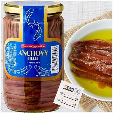 Amazon.co.jp: アンチョビフィレ油漬け720g ANCHOVY FILLET 業務用 