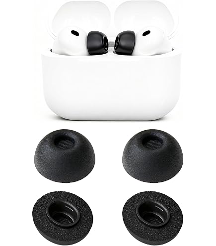 Amazon | VSuRing Airpods Pro 3 用 イヤーピース 低反発 ウレタン製 4