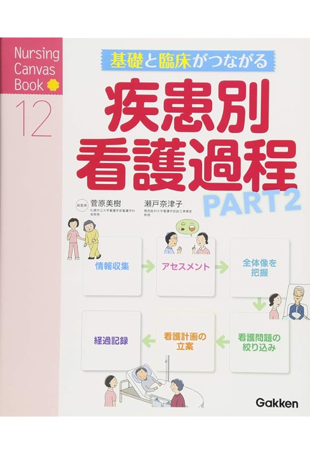 基礎と臨床がつながる疾患別看護過程 (Nursing Canvas Book) | 菅原