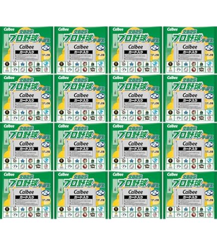 Calbee　プロ野球チップス Amazon.co.jp: カルビー プロ野球チップス 第2弾 24個 : DIY