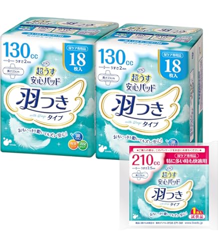 Amazon | リフレ 超うす安心パッド羽つき180cc 14枚×2(おまけ付き