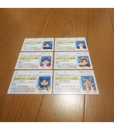 Amazon.co.jp: 元祖なめ猫 なめんなよ なめねこ レトロ 免許証