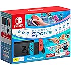 Nintendo Switch Console (Neon Blue/Neon Red) Nintendo Switch Sports Set