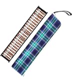 Amazon | トモエそろばん ケース付そろばん 4玉23桁 そろばんケース赤