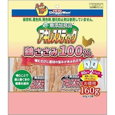 ドギーマン 無添加良品 アキレススティック鶏ささみ100% 100g ×12袋 ドギーマン 無添加良品 アキレススティック 鶏ささみ100% 100g