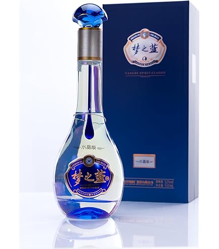 Amazon.co.jp: 夢之藍 M6+ 52度 550ml □洋河大曲の幻の白酒15年熟成品