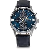 [オリエント]ORIENT 腕時計 SOLAR ソーラー クロノグラフ 日本製 国内メーカー保証付 RN-TY0004L メンズ ネイビー