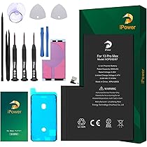 Amazon | iPower for iPhone 13Pro Max バッテリー 互換 大容量