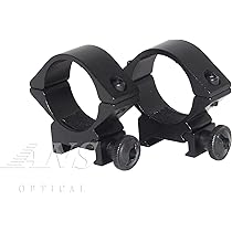 ブラック アルミ マウントリング CKガンクラフト マウントベース アルミ 削り出し 30mm 25.4mm