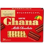 Amazon | ロッテ ガーナミルクエクセレント 119g(26本)×6個 | ロッテ