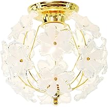 Amazon.co.jp : Amplimle シーリングライト 5灯 照明 シャンデリア E17